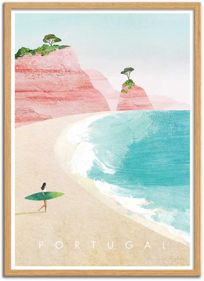 Wall Editions Art-Poster - Portugal - Henry Rivers