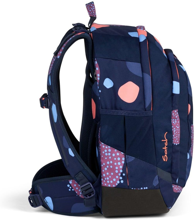 satch Air Schulrucksack Set 3tlg. inkl. Schlamperbox und Sportbeutel Coral Reef, Coral Reef