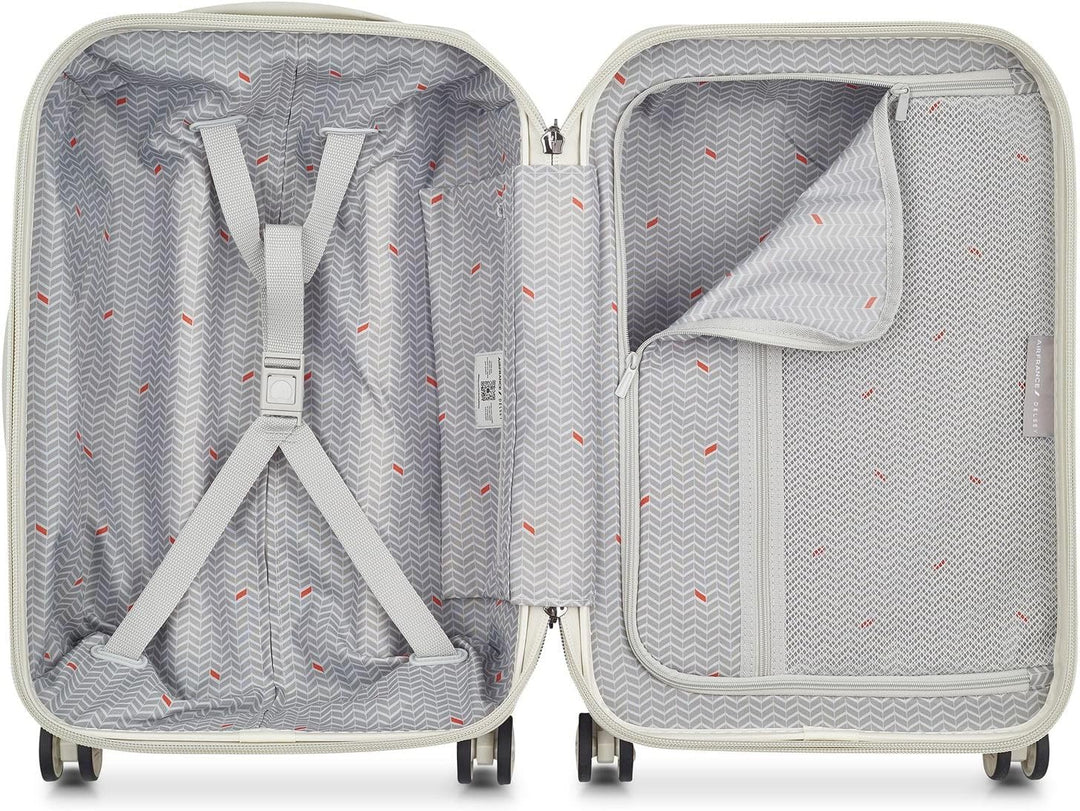 DELSEY Allure 4DR Cabin Trolley 55 S Ivory