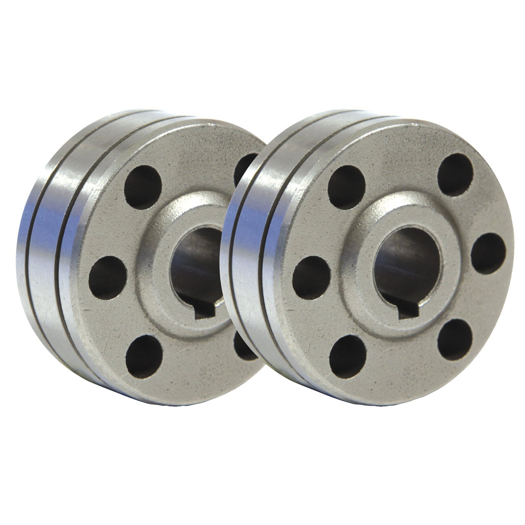 Drahtführungsrolle - Ø 0,8/1,0 mm - Alu - Typ B - 2 Stück