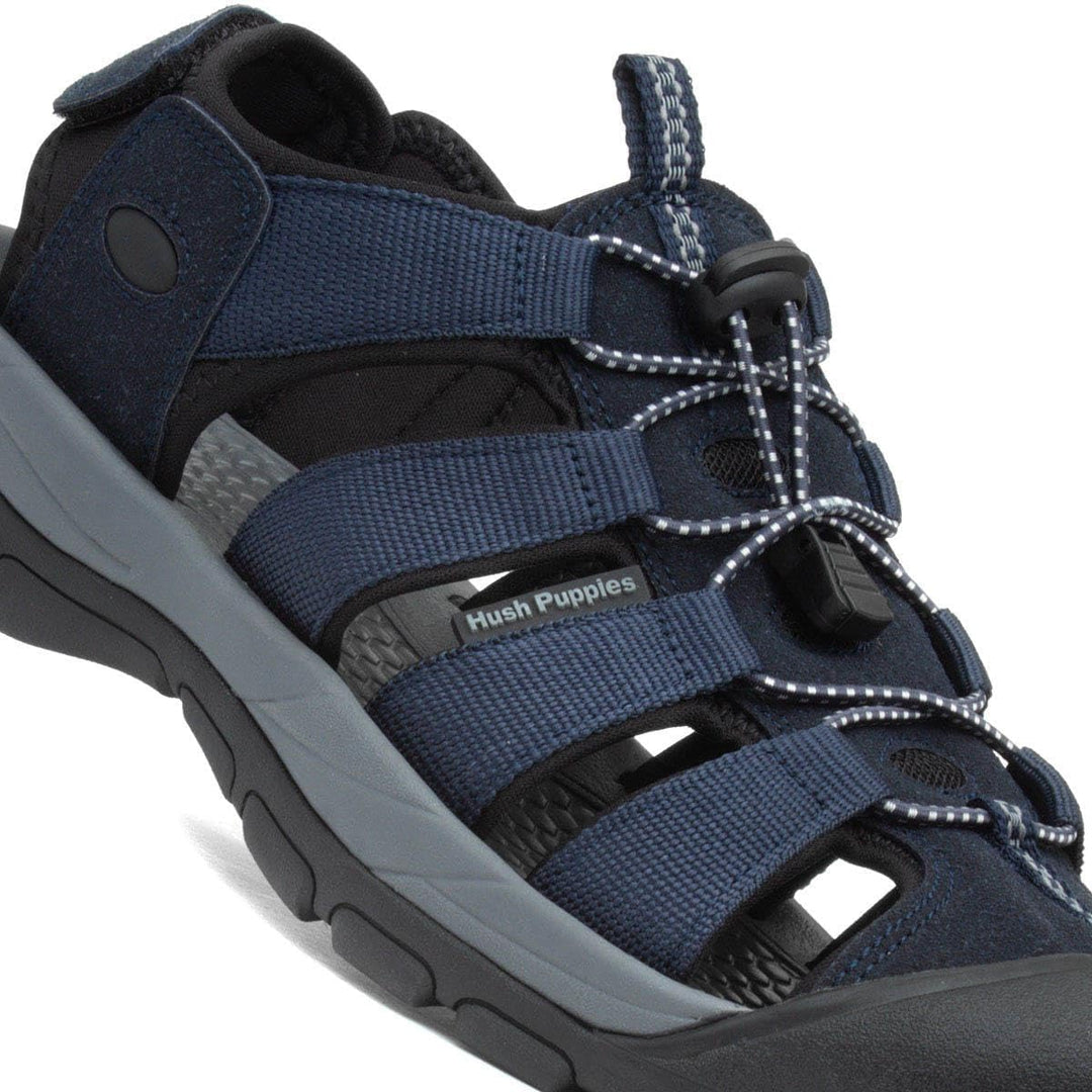 Hush Puppies Herren Peru Sandale Sportsandale 42 EU Navy, 42 EU Navy