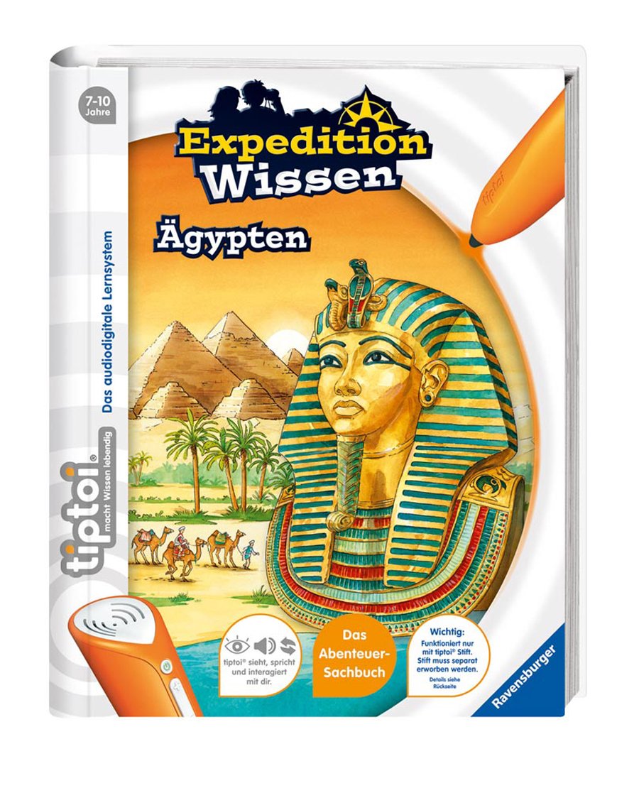 Ravensburger 00611 tiptoi Expedition Wissen Ägypten