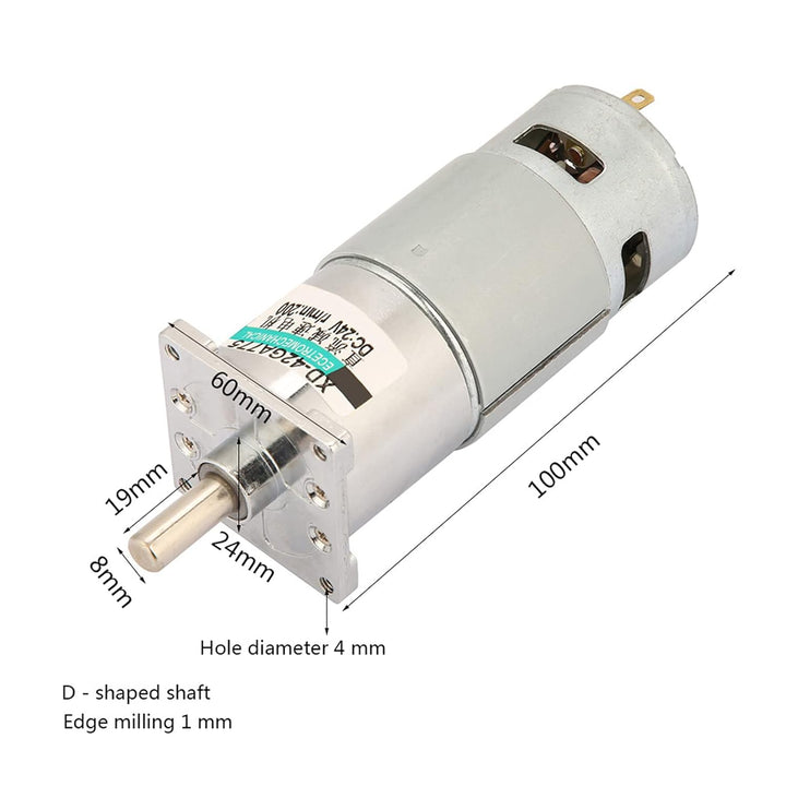 Mikro-Untersetzungsmotor XD-42GA775 DC12V/24V Mikro-DC-Getriebemotor Grosser Torsionsmotor mit Einst