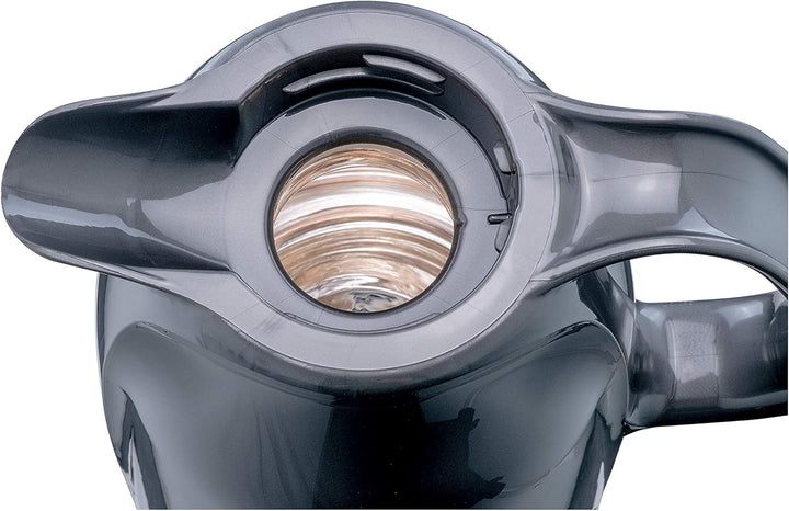 ROTPUNKT Isolierkanne 227 BELLA, 1,5 l titan, Glaseinsatz, BPA-frei, lange Isolierung 1500 ml Titang
