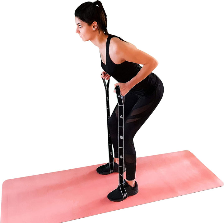 OTHERSPORTS Fitnessband mit Schlaufen - Schlaufenband für Fitness Training - Widerstandsbänder Kraft