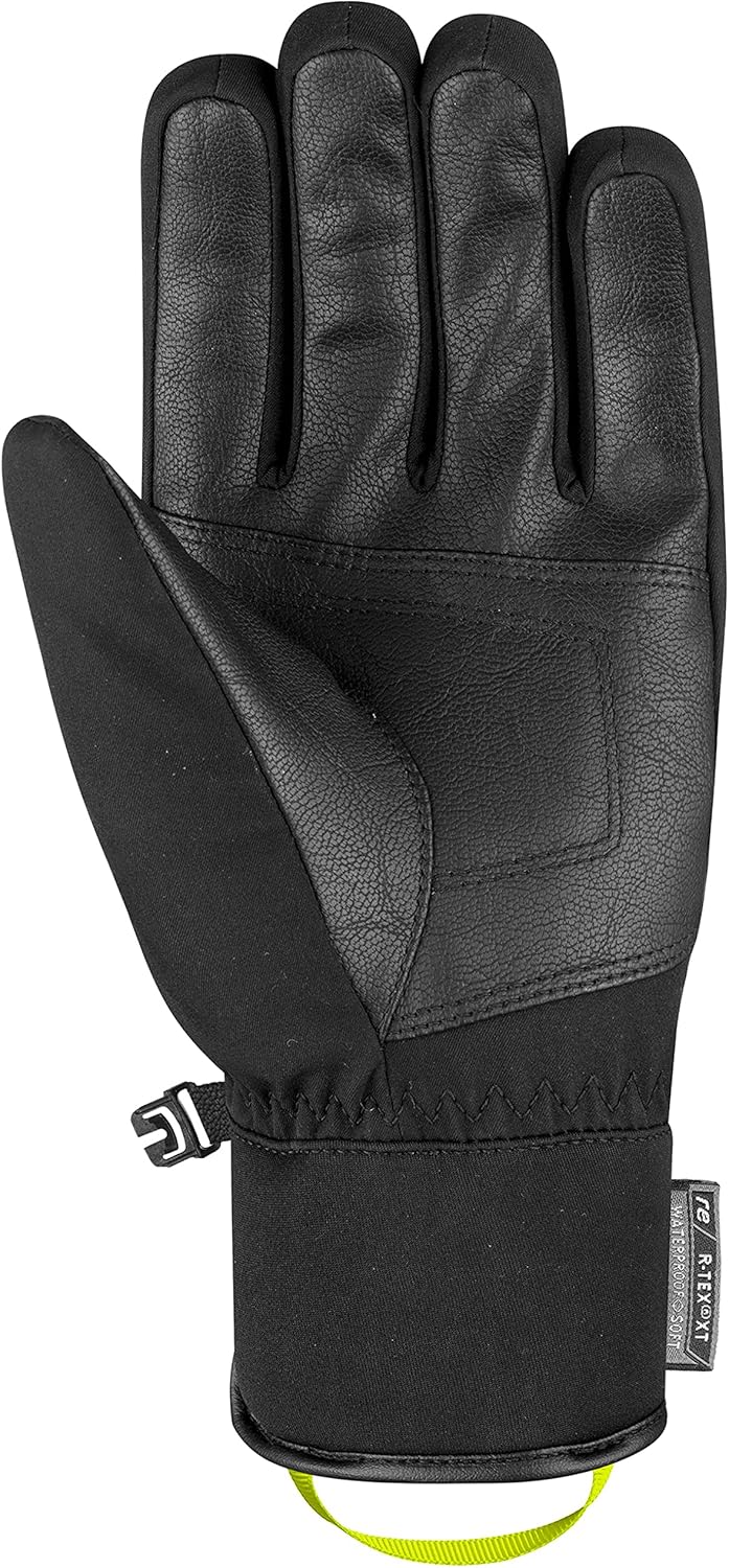 Reusch Herren Luca R-tex Warmer, wasserdichter und atmungsaktiver Winterhandschuh 7.5 schwarz / grau