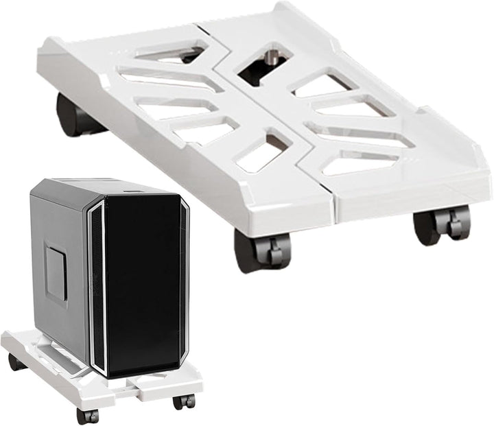 Tower Stand Under | Desktop Computer Host | Heavy Duty PC Stand, PC Tower Bracket Floor Riser Rollin