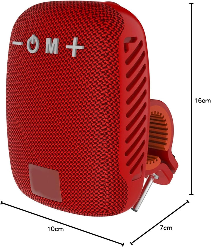 Bluetooth Lautsprecher, Tragbare Fahrrad Plug in Radio Bluetooth-Lautsprecher, mit Speicherkartenhal