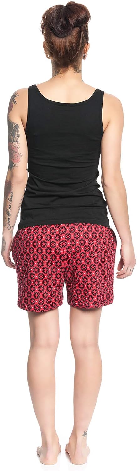 Star Wars Darth Vader Pyjama schwarz/rot XS