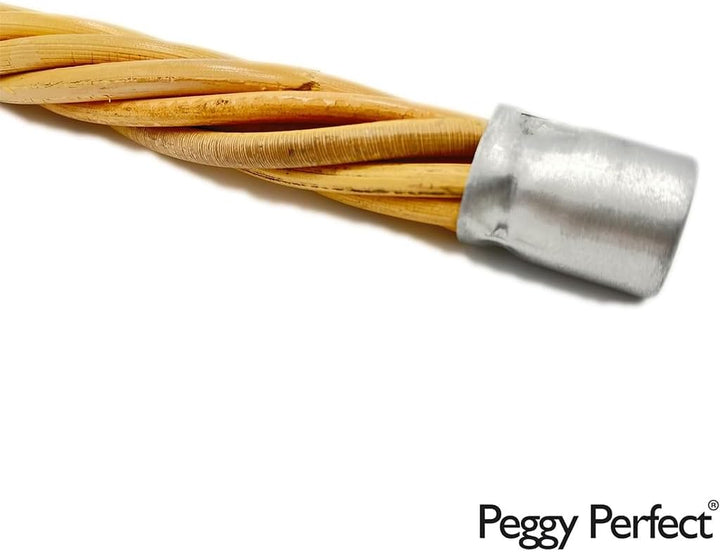 Peggy Perfect Teppichklopfer handgefertigt aus Korbweide 75x25,5cm Polsterklopfer, Ausklopfer, Staub