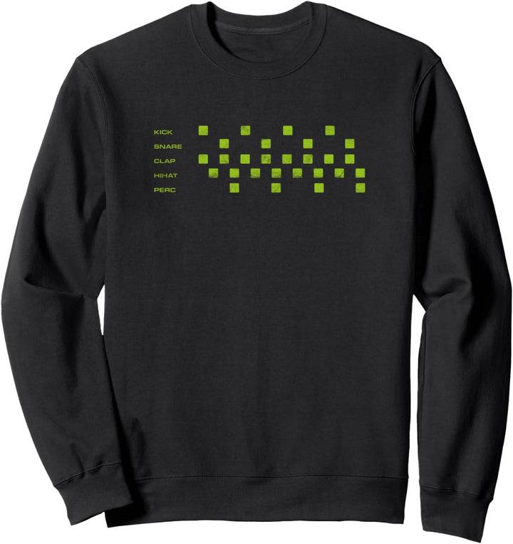 Kick Hihat Snare DAW Producer Drums Track DJ Sweatshirt