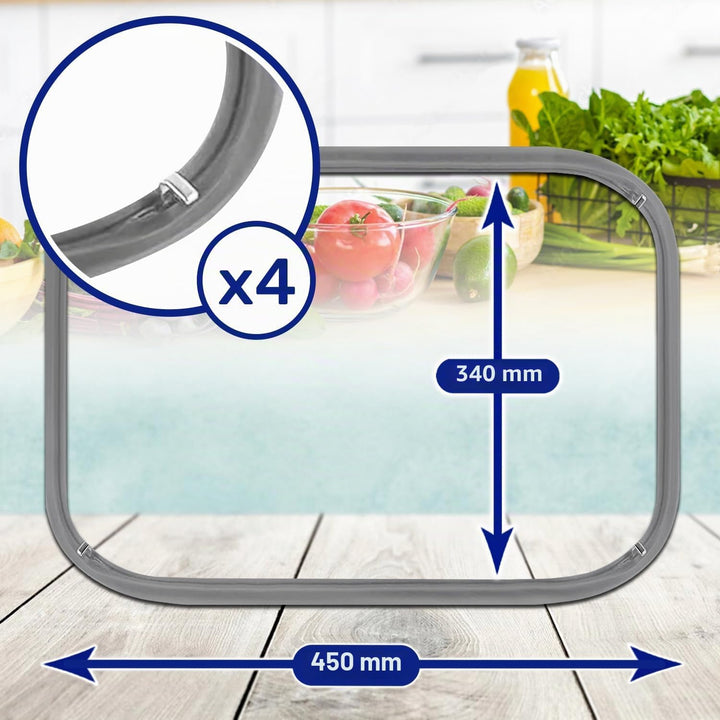 Backofen Dichtung 450x340 mm 00754066 für Bosch für Siemens für Neff