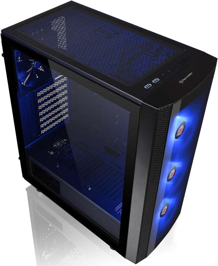Thermaltake Versa J25 RGB TG (Tempered Glass) Midi Tower PC Gehäuse Versa J25 TG RGB