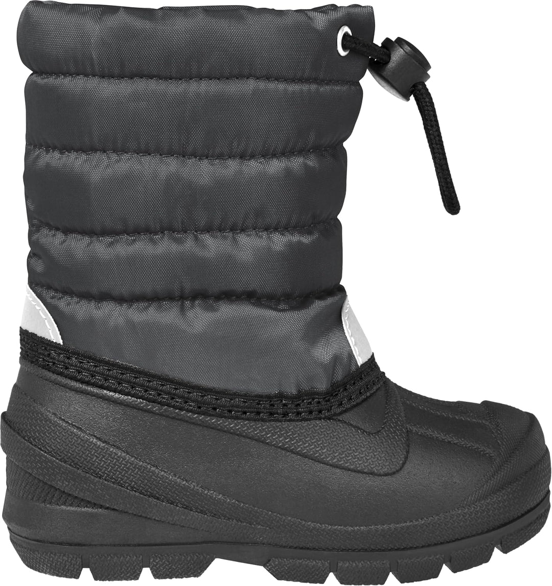 Playshoes Jungen Kinder Winter-Bootie Schneeschuh Outdoor Winterstiefel 20/21 EU Anthrazit, 20/21 EU