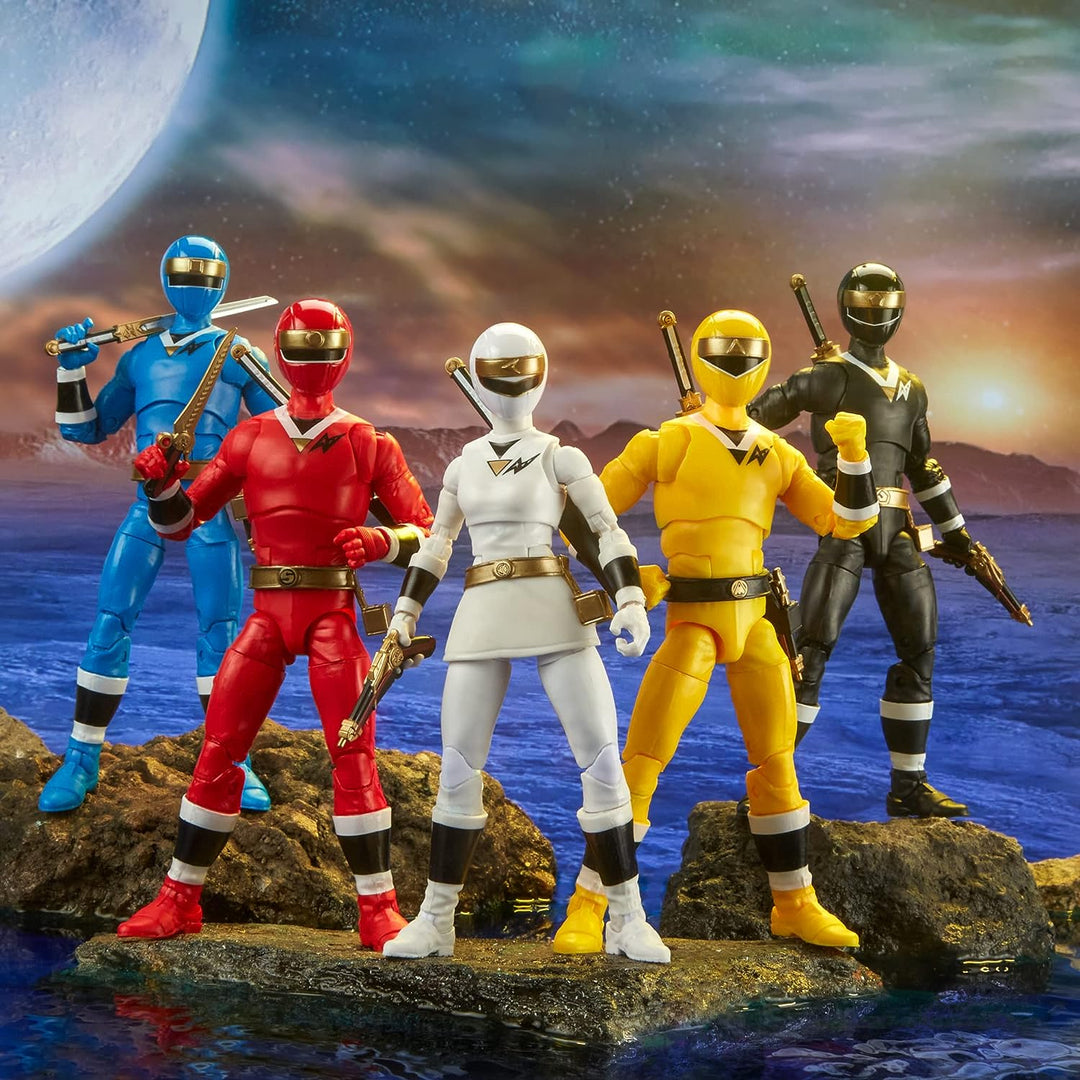 Power Rangers Lightning Collection 5er-Pack Alien Rangers von Aquitar, 15 cm grosse Action-Figuren