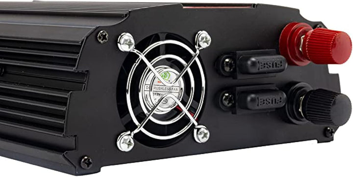 Schumacher INV 600 Spannungswandler Modifizierter Sinus-Wechselrichter 12V DC > 230V AC - Dauerleist