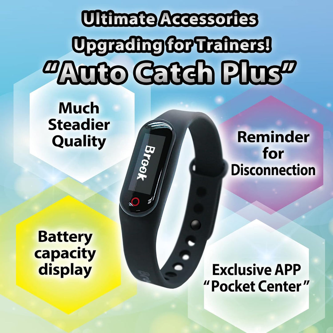 Brook Pocket Auto Catch PLUS 2022 LED-Touch-Armband für Pokémon Go (Alternative zu Go Plus & Go-Tcha