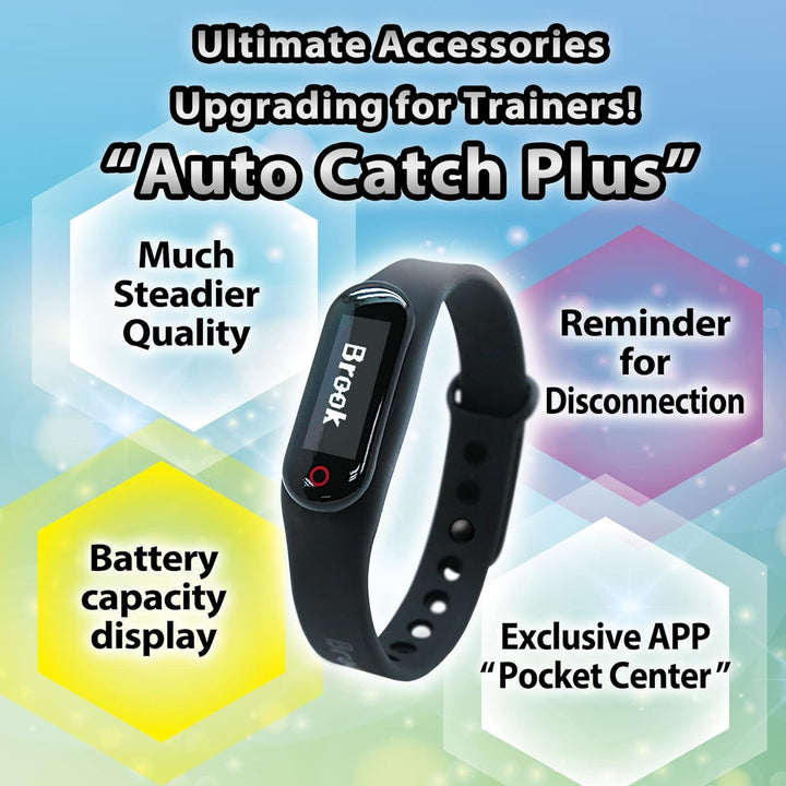 Brook Pocket Auto Catch PLUS 2022 LED-Touch-Armband für Pokémon Go (Alternative zu Go Plus & Go-Tcha