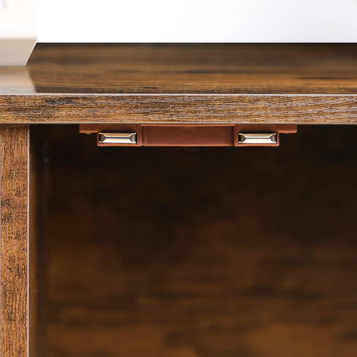 HOOBRO Katzenhaus, Katzenschrank für Katzentoilette, Katzenklo Schrank, Katzenhaus Katzen-Möbel mit