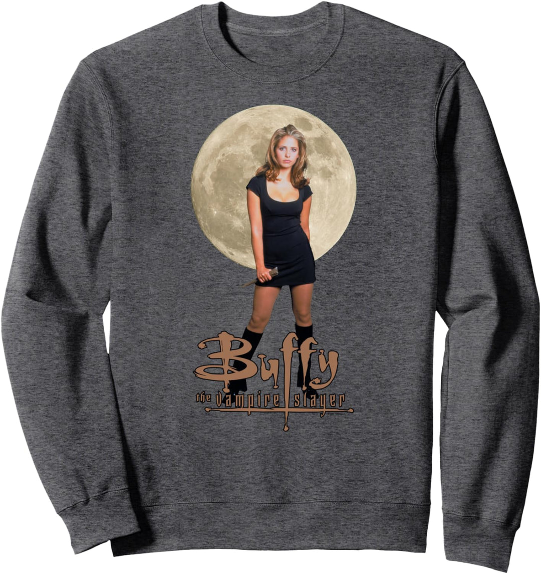 Buffy the Vampire Slayer Buffy-Foto mit Mond Sweatshirt