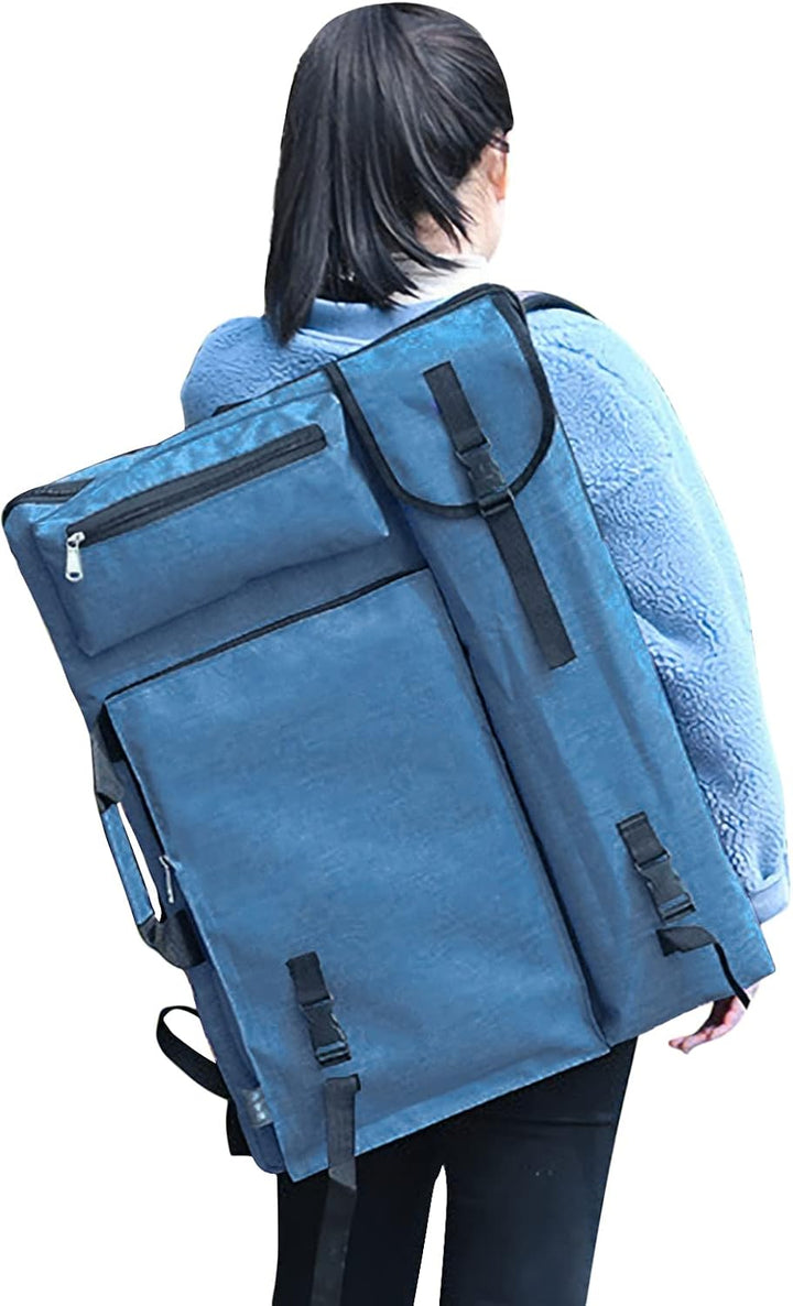 Rucksack A3 Zeichenbrett Gross Tragetasche mit Schultergurt Transporttasche Multifunktional Tasche Z