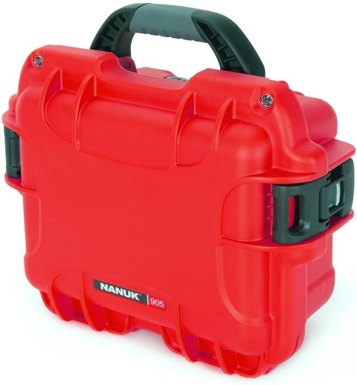 Nanuk 905 Wasserdichter Hartschalenkoffer leer - Rot Leer Rot, Leer Rot