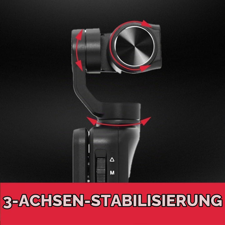 ORDRO M5 3-Achsen-Stabilisierung Videokamera 5K, Vlogging-Kamera mit 3.5" Flip Bildschirm 120° Sicht