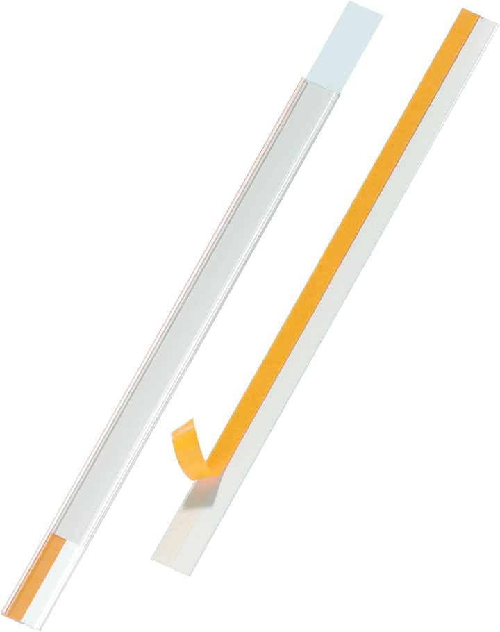 Durable Scannerschienen Scanfix inkl. Etiketten, 1000 x 40 mm, transparent, 25 Stück, 803919, 1000 x