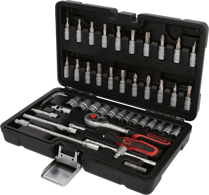 KS Tools 917.0648 1/4" Steckschlüssel-Satz, 48-tlg 48-tlg. Matt satiniert Single, 48-tlg. Matt satin