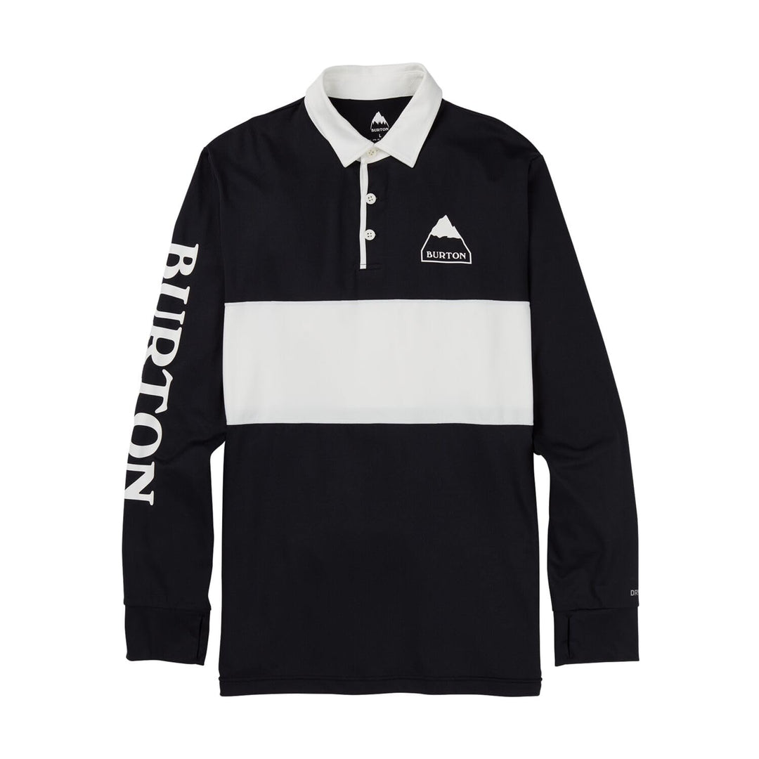 Burton Herren Midweight Rugby Thermo Unterhemd S True Black/Stout White, S True Black/Stout White
