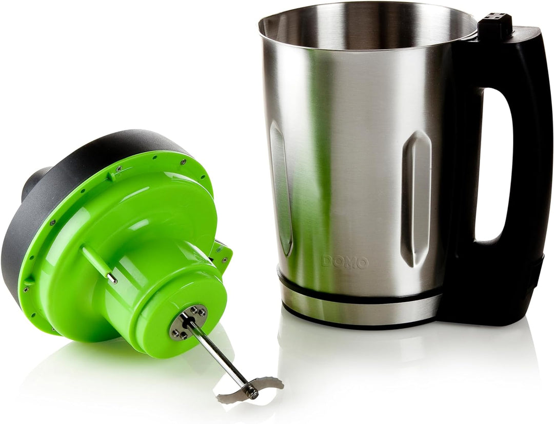 Domo DO498BL Suppenkocher, Rostfreies Metall, 1.6 liters,