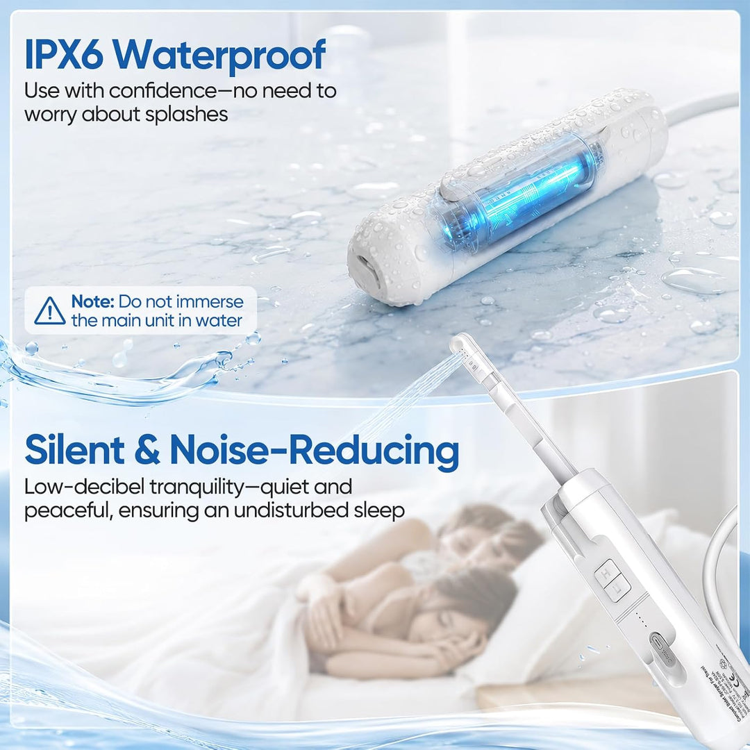 Tragbarer Bidet, 2,5L Elektrische Po Dusche mit 2 Druckstufen, Bidet Po Dusche mit 1600mAh Akku IPX6
