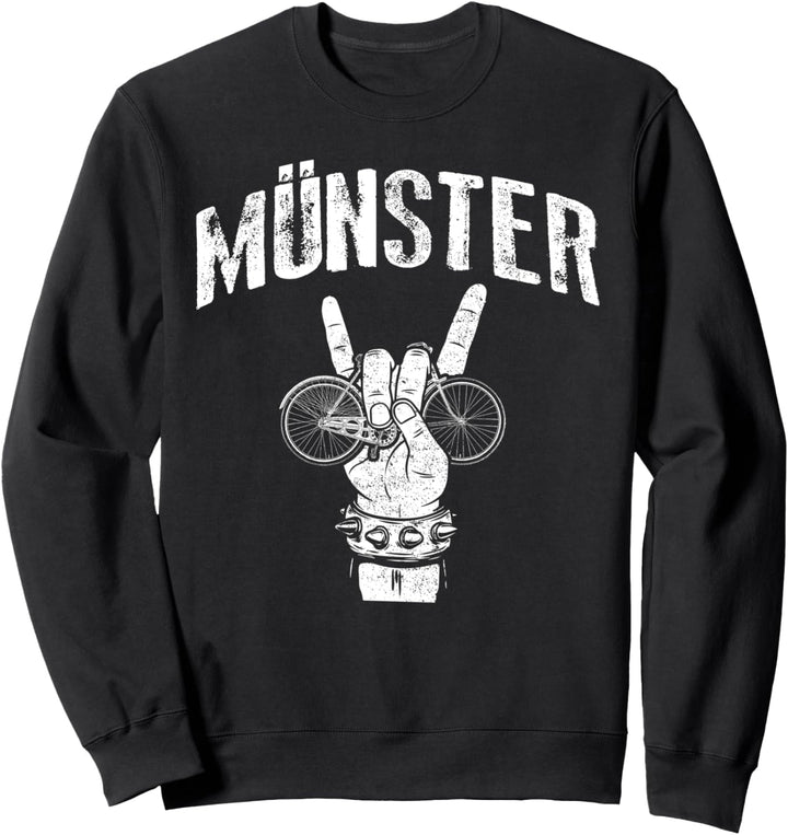 Cruiser Fahrrad Rock Musik Münster Sweatshirt