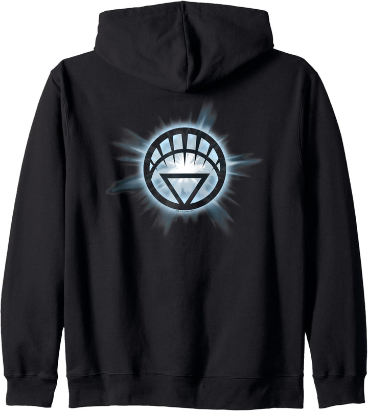 Green Lantern White Glow Kapuzenjacke