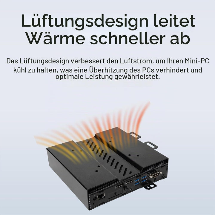 Shinar Metall halter Kompatibel mit Dell Mini-PC-Halterung Montagebügel Form Factor Gehäuse, VESA-Ha