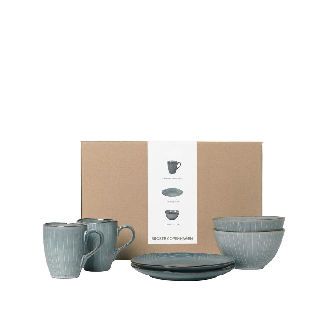 broste Copenhagen Nordic Sea Frühstücksset für Zwei