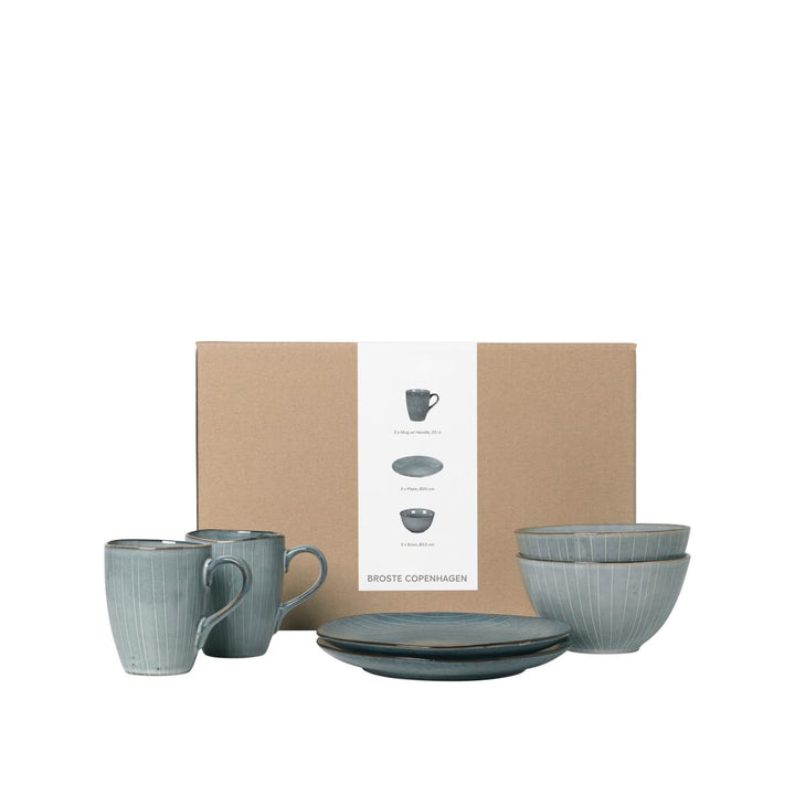 broste Copenhagen Nordic Sea Frühstücksset für Zwei