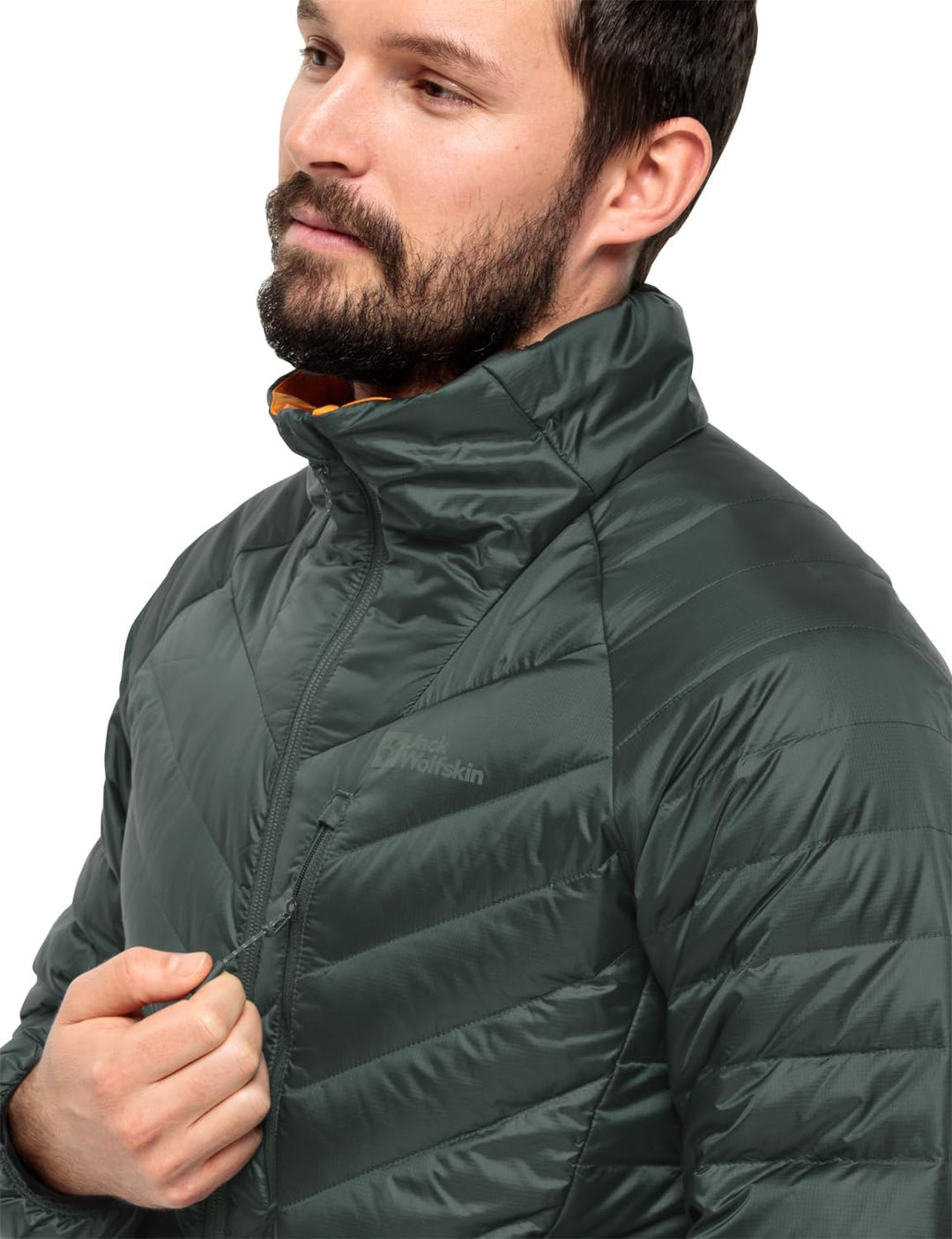 Jack Wolfskin Herren Passamani Down Jkt M Jacket L black olive, L black olive