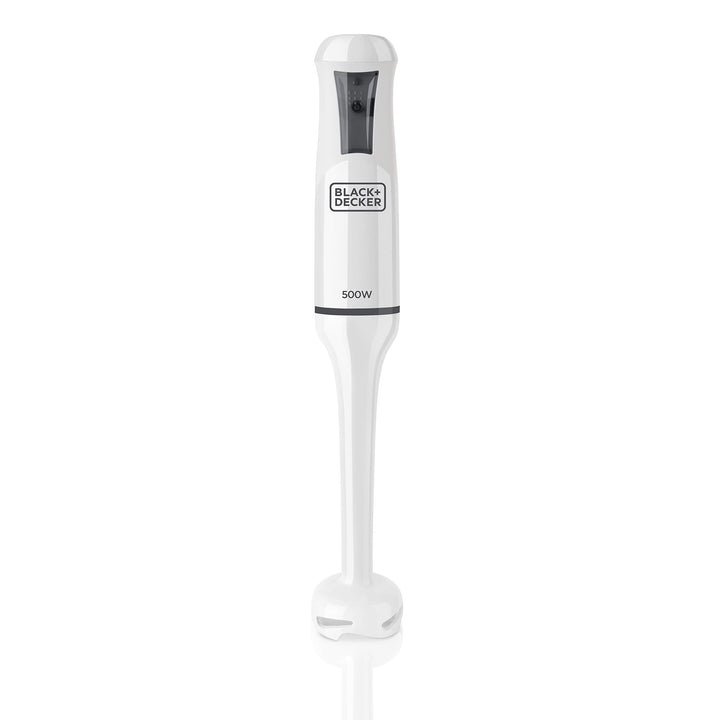 BLACK+DECKER Stabmixer | BXHB500E | 500W | Kompaktes und ergonomisches Design | spritzwassergeschütz