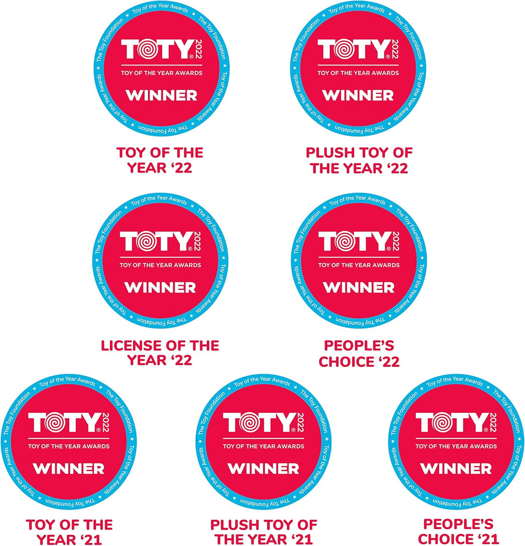 Squishmallows SQK0303 - Stitch 35 cm, offizielles Jazwares Plüsch, superweiches Kuscheltier, Stitch