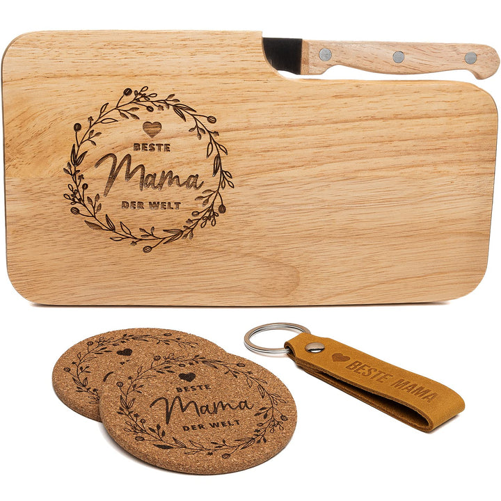 kupi Geschenke für Mama Geschenk | Geschenkset Beste Mama Geschenke | Geburtstagsgeschenk Brotzeitbr