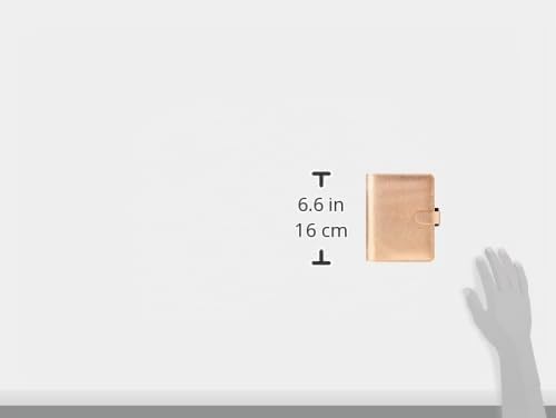 Filofax 22-022626 Saffiano-Organizer, Metallic-Rotgold rose gold, rose gold