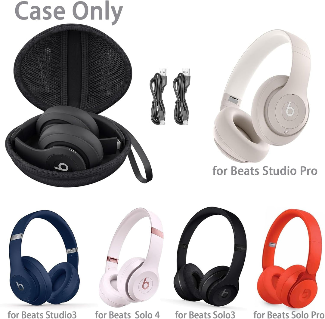 co2CREA Hart Reise Schutz Hülle Etui Tasche für Beats by Dr. DRE Studio Pro Studio3 Solo4 Solo3 Solo