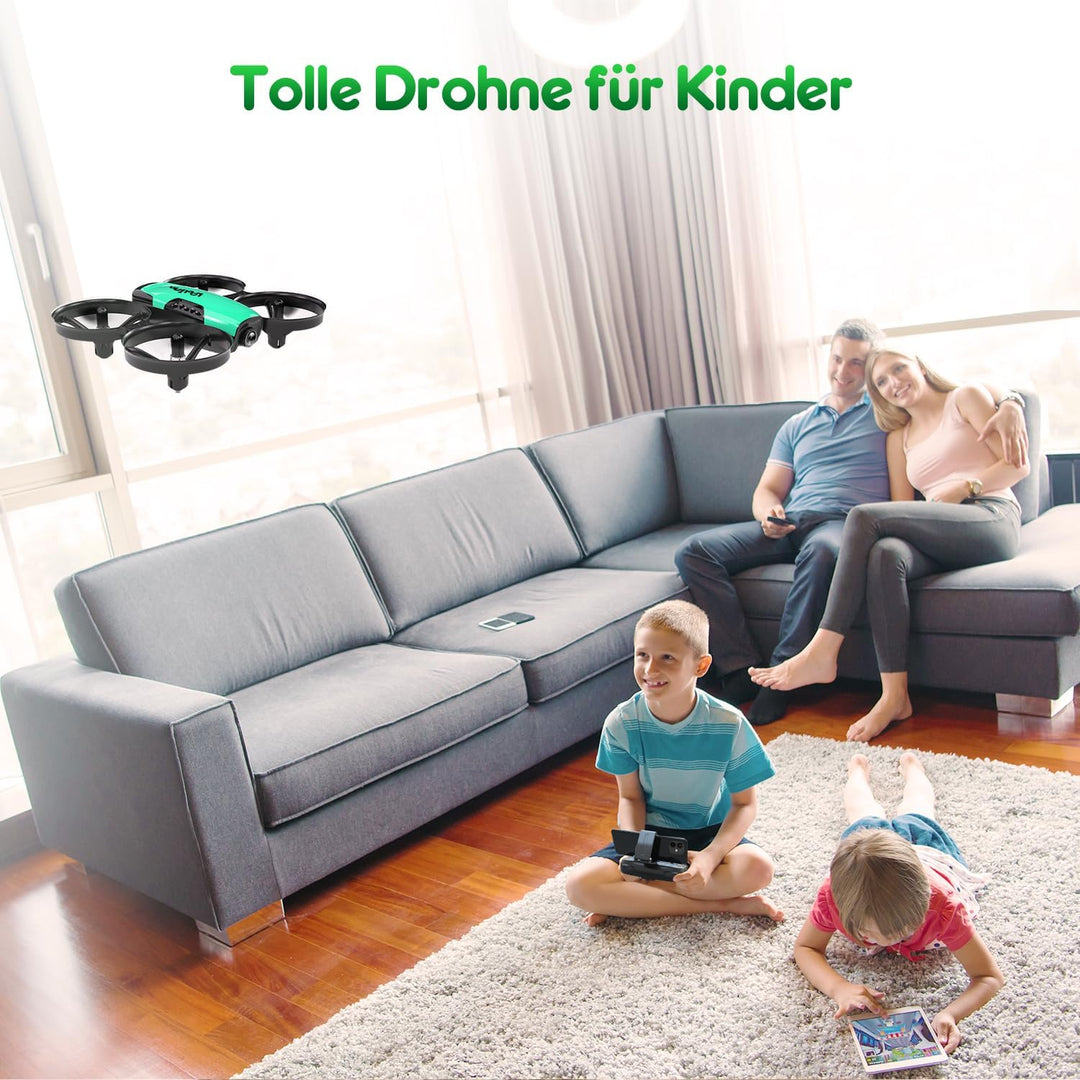 Loolinn | Drohne mit Kamera als Geschenk für Kinder - Mini Drohne Ferngesteuert, First Person View K