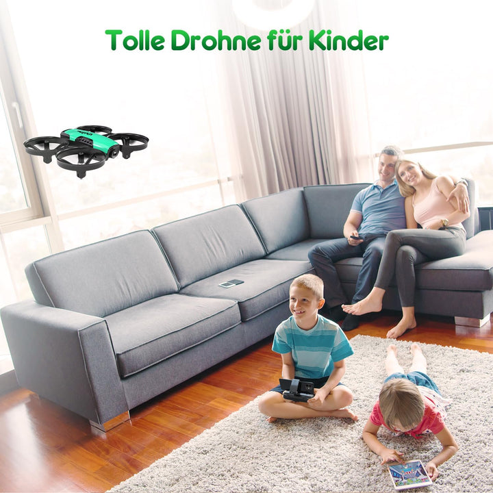 Loolinn | Drohne mit Kamera als Geschenk für Kinder - Mini Drohne Ferngesteuert, First Person View K