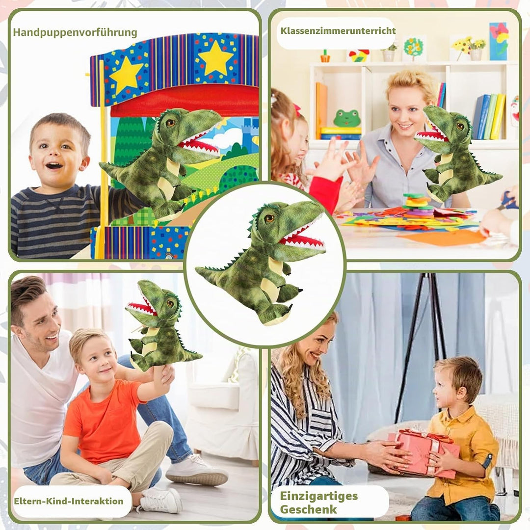 Tyrannosaurus Rex Handpuppe Dinosaurier Plüschtier Handpuppe Tier Dinosaurier Plüschtier Interaktive