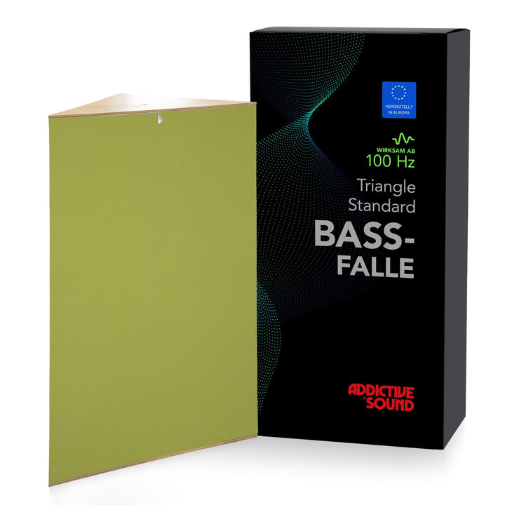 Addictive Sound Bassfalle Ecke Standard, Bass Trap Eckabsorber, Apfel, Apfel