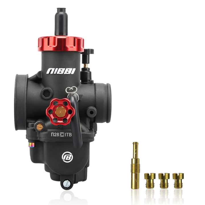 NIBBI Ersatz Hochleistungs-PE28mm Vergaser mit Carb Jets PE-28MM, PE-28MM