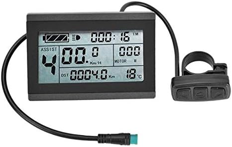 windmeile | Display KT-LCD3, Bordcomputer, Tachoanzeige, LCD-Display, Beleuchtet, E-Bike, Elektro Fa