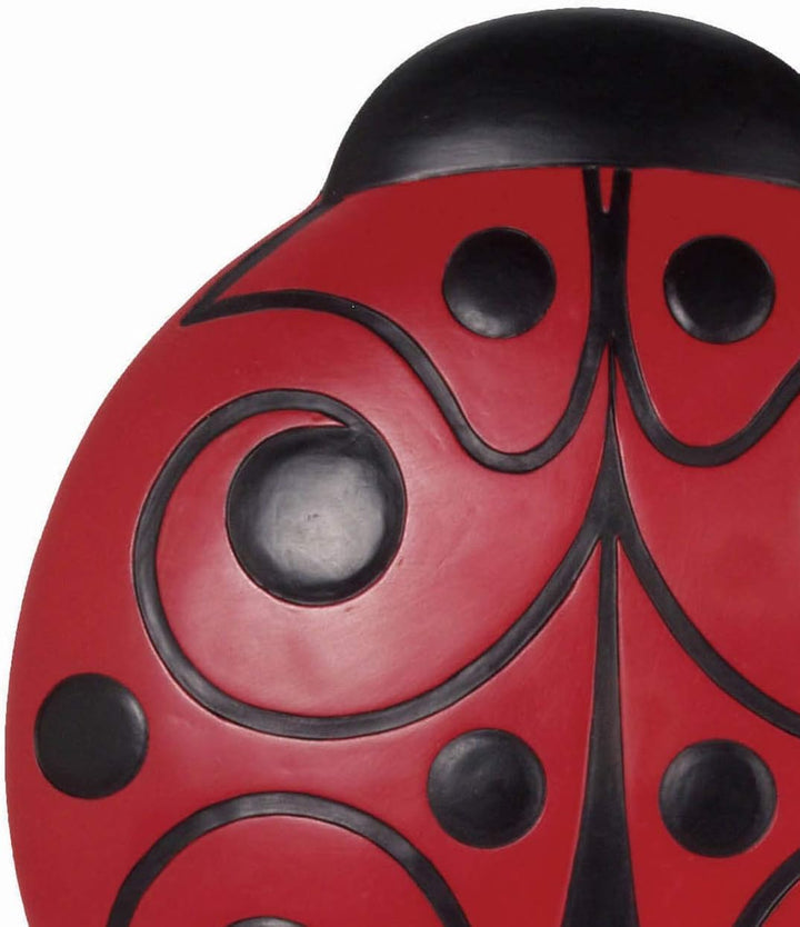 Spoontiques – Gartendekoration – Marienkäfer-Trittstein – Dekostein für Garten, Marienkäfer